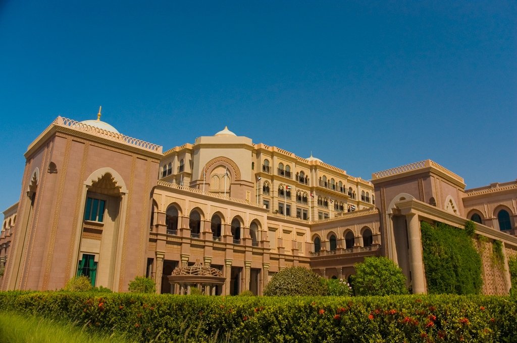 Emirates Palace Hotel in Abu Dhabi - UAE